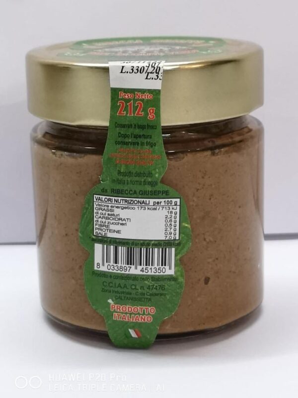 PATE' DI OLIVE VERDI in Olio di Oliva gr 212 