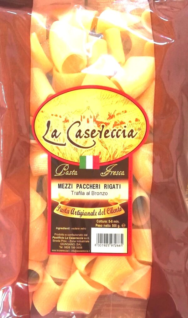 Mezzi paccheri rigati